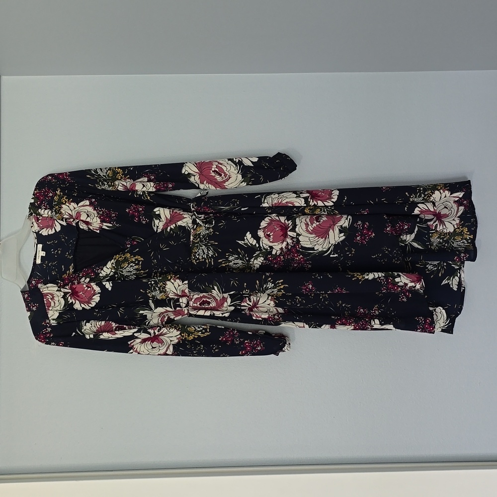 Floral Maurices Wrap Dress